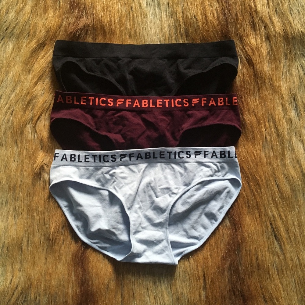 NWOT Fabletics seamless brief size small